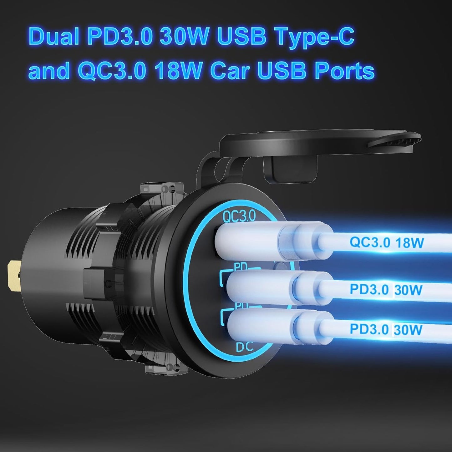 Surron Talaria Fast Charge USB-A USB-C Charge Port