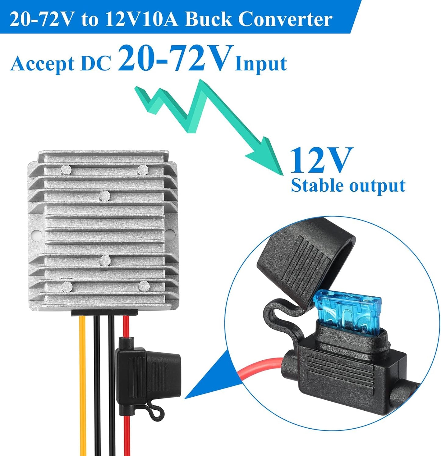 12V DC Converter Upgrade - 10A Buck Converter for Sur-Ron Light Bee