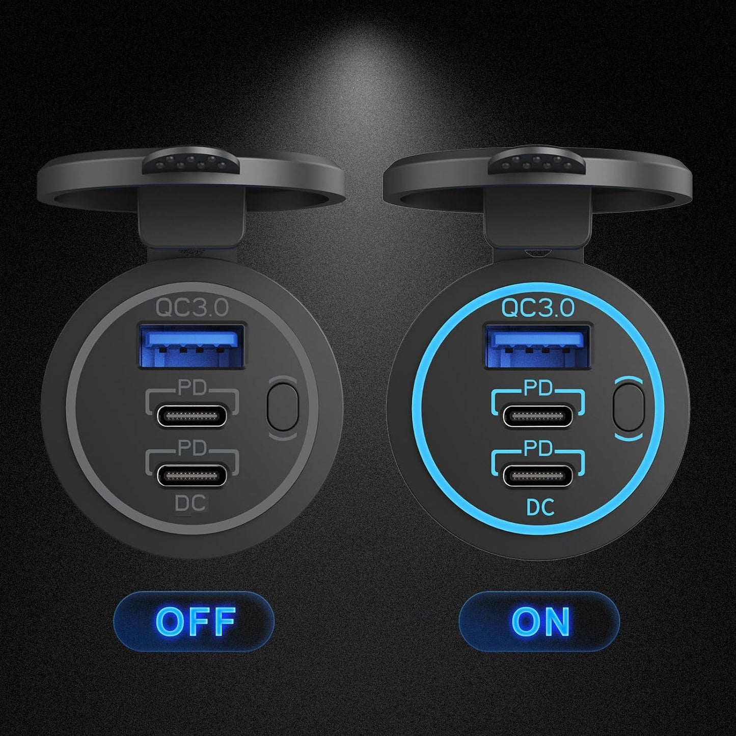 Surron Talaria Fast Charge USB-A USB-C Charge Port