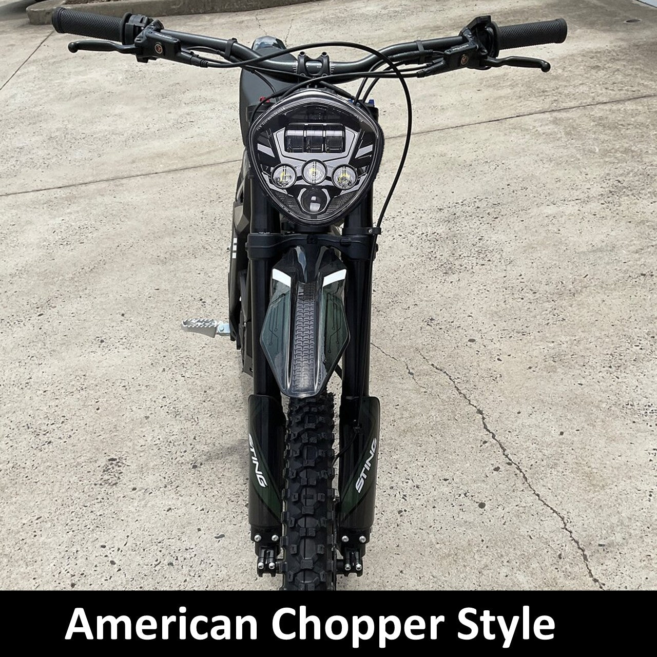 Custom E-Moto Headlight