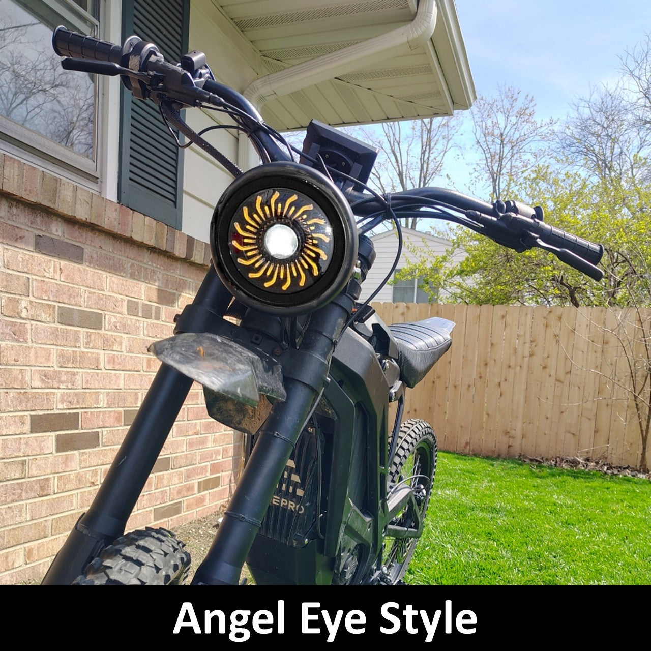 Custom E-Moto Headlight