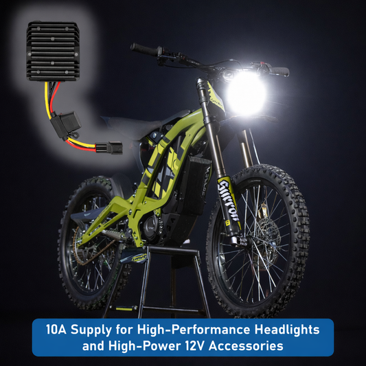 Surron Light Bee 12V DC Converter Upgrade (10A)