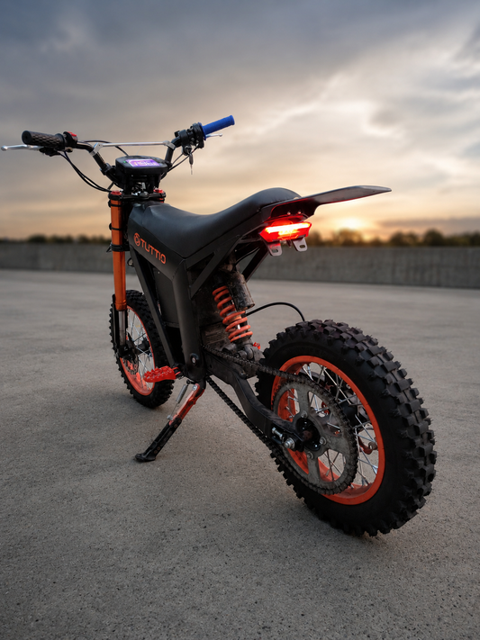 Tuttio Hardwired LED Headlight and Tail Light with Switch