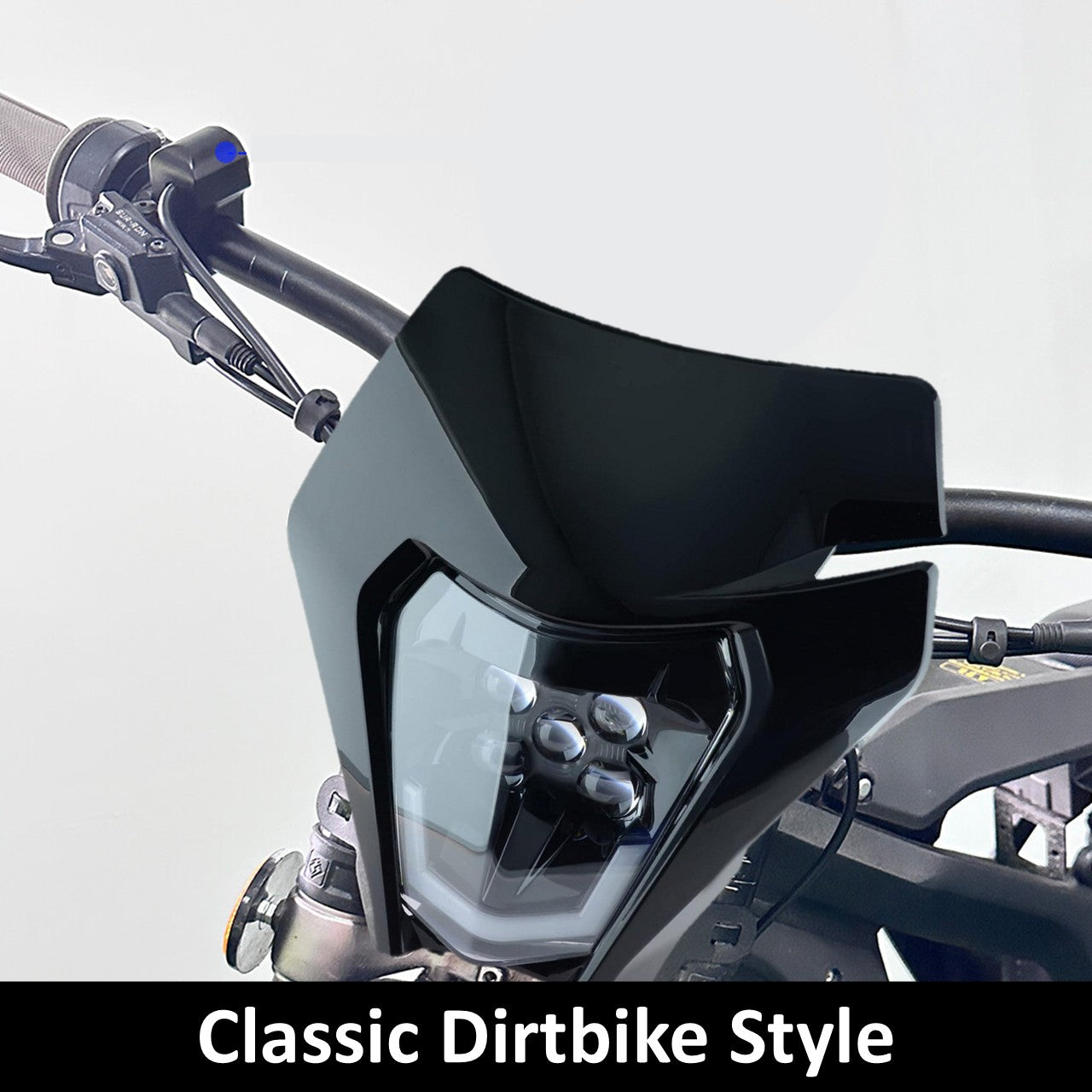 Custom E-Moto Headlight