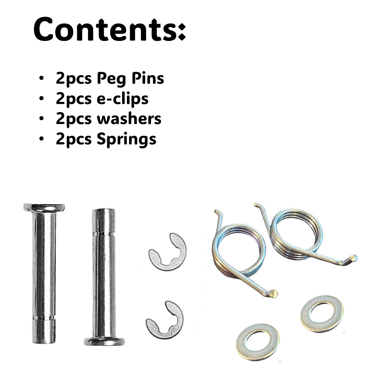 Peg Pins, Springs and Clips for Surron/Talaria Pegs