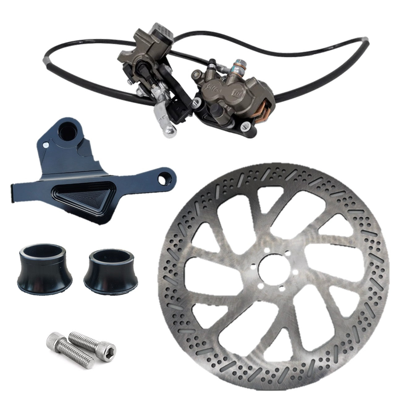 Ultra Bee Brake Conversion Kit - Front Moto Brake Upgrade for Surron/Talaria/E-Ride