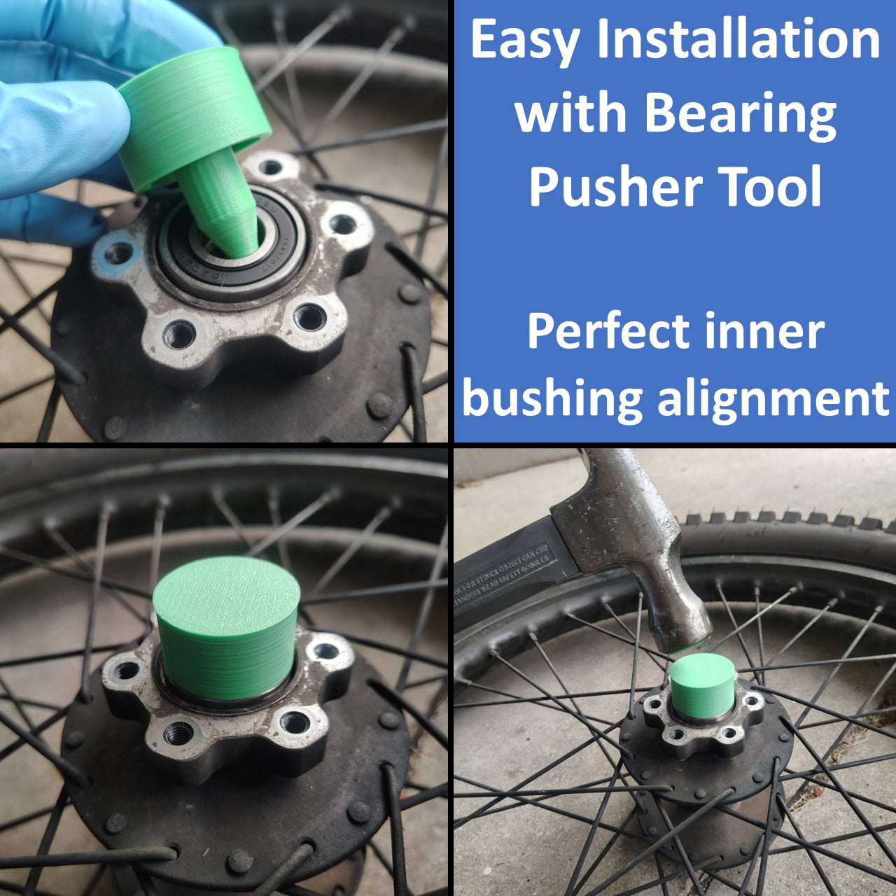 Rear Wheel Bearing Upgrade Kit - Surron/Talaria/E-Ride Pro