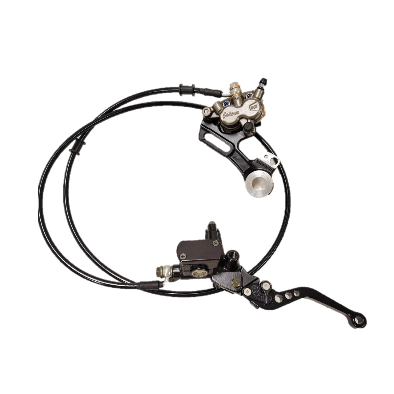 Ultra Bee Hybrid Brake Conversion Kit - Front and Rear Moto Brake Upgrade for Surron LBX