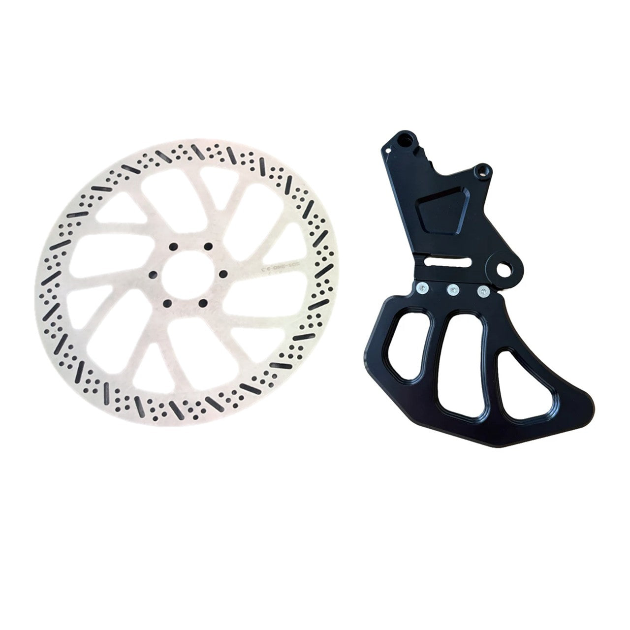 Surron LBX Moto Brake Mounting Bracket and Rotor - Rear