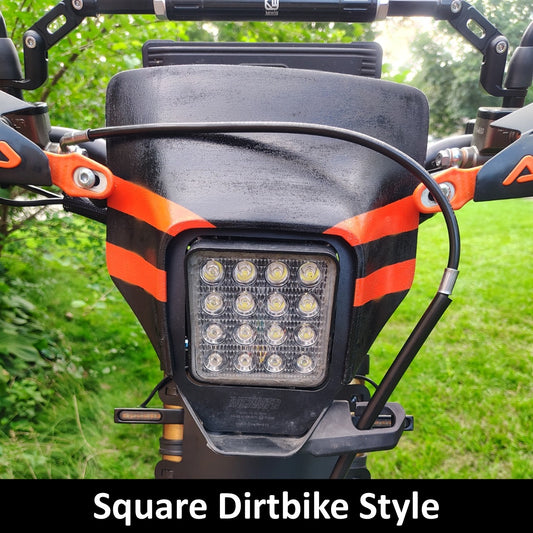 Custom E-Moto Headlight