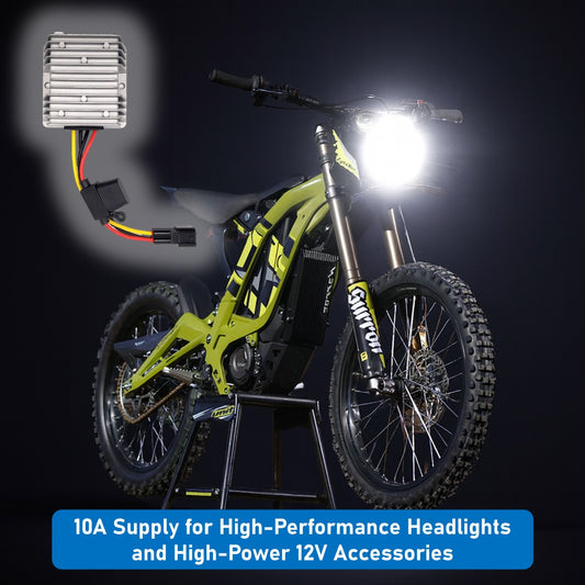 Surron Light Bee 12V DC Converter Upgrade (10A)