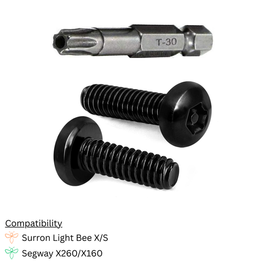 High Security Ignition Plate Screws - Anti-Theft/Anti-Hotwire