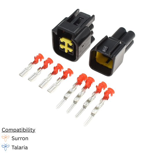 4 Pin Waterproof Connector Plug