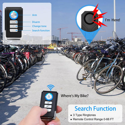 Motion Activated Bike Alarm