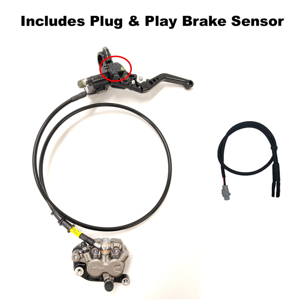 Ultra Bee Hybrid Brake Conversion Kit - Front and Rear Moto Brake Upgr ...