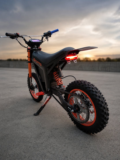 Tuttio Hardwired LED Headlight and Tail Light with Switch