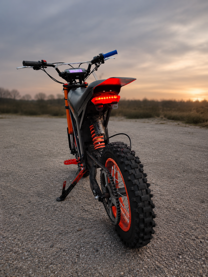 Tuttio Hardwired LED Headlight and Tail Light with Switch
