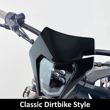 Custom E-Moto Headlight