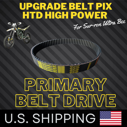 Surron Ultra Bee Upgrade Belt PIX HTD High Power Primary Belt Drive
