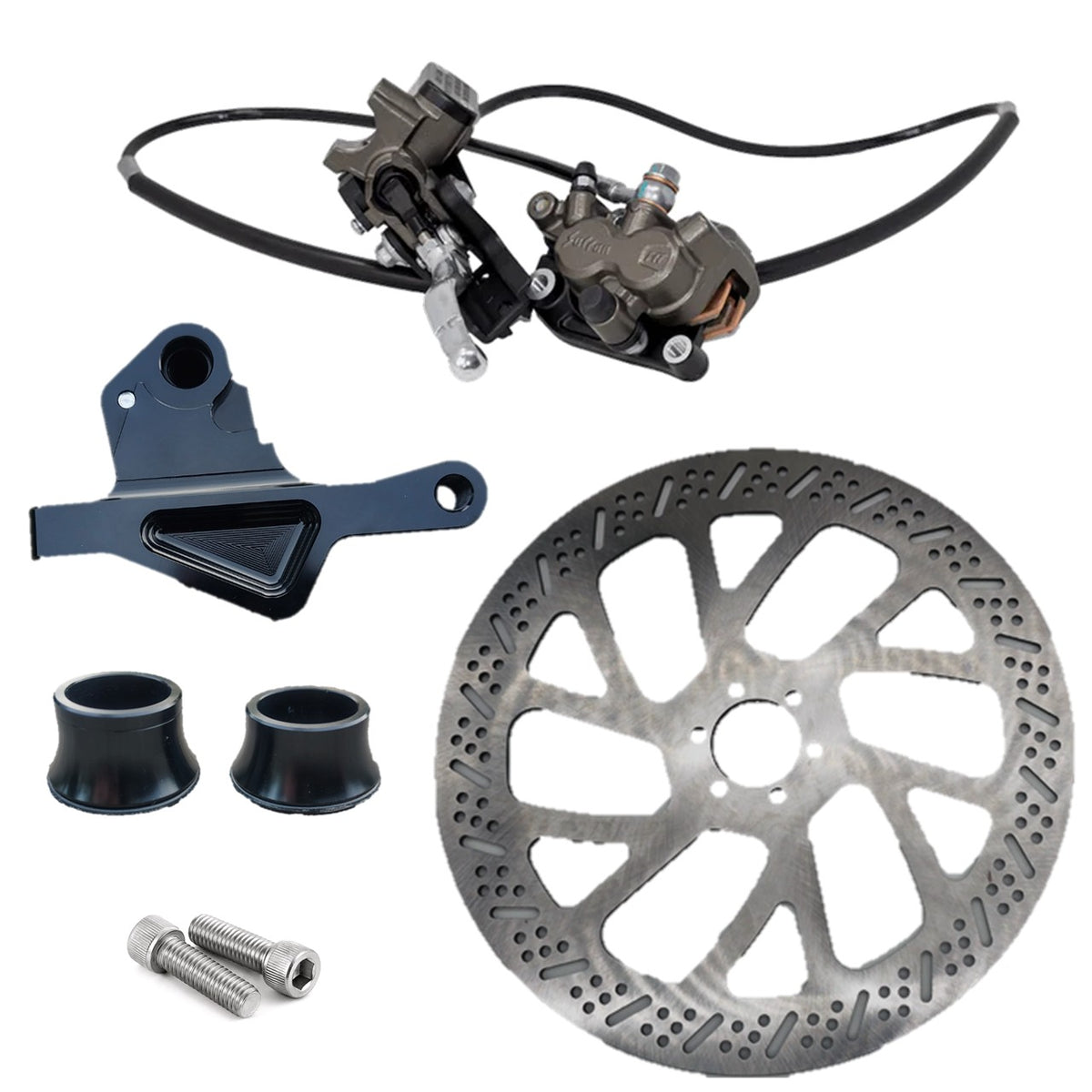 Ultra Bee Brake Conversion Kit - Front Moto Brake Upgrade for Surron/T ...