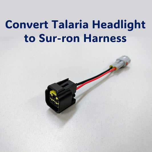 Surron Headlight Adapter Harness to New Talaria Connector