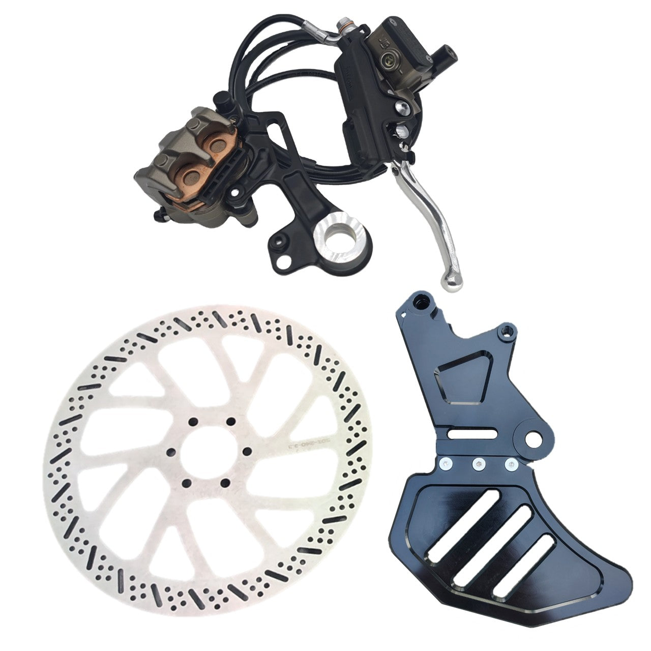 Ultra Bee Brake Conversion Kit - Rear Moto Brake Upgrade for Surron LB ...