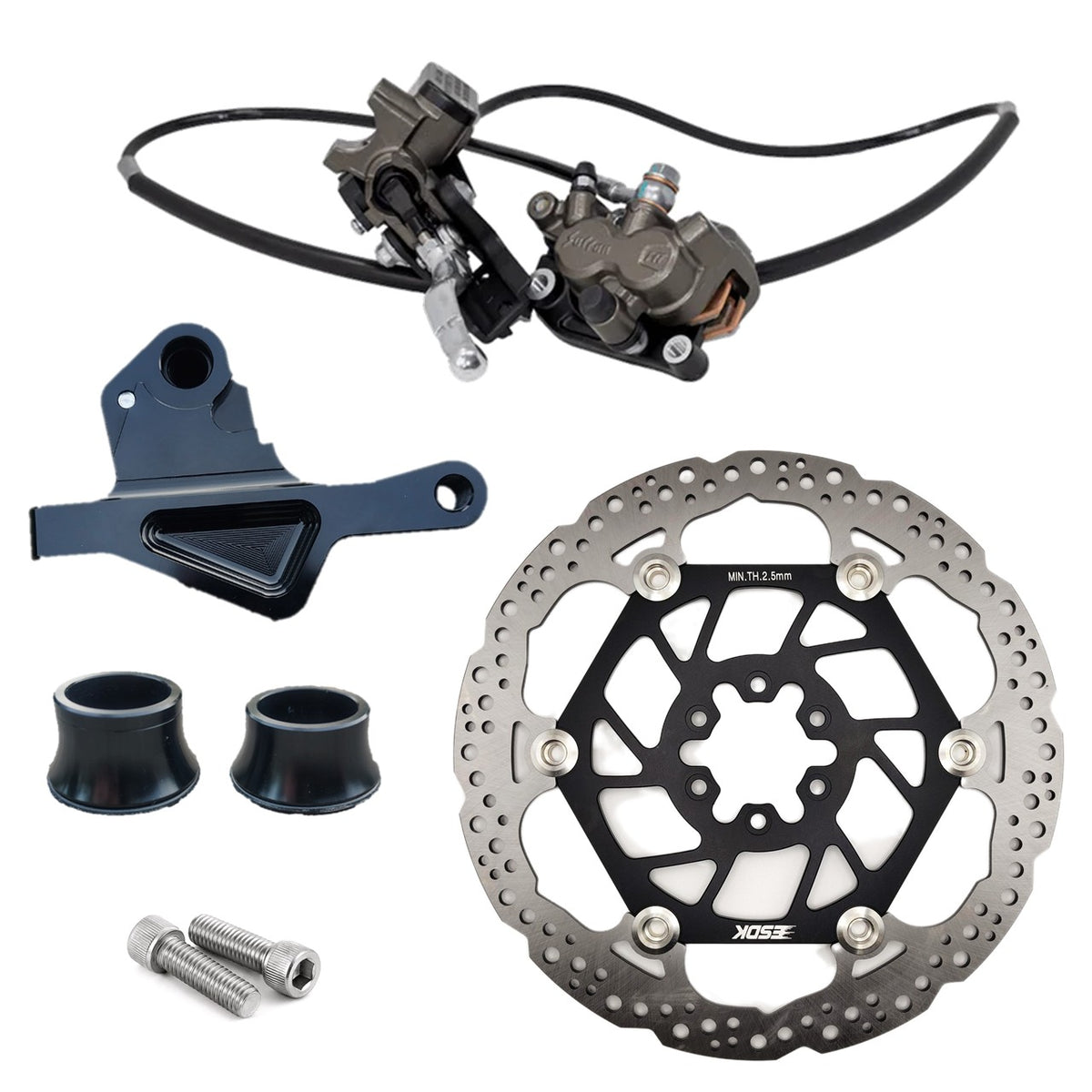 Kit de conversión de freno Ultra Bee - Mejora de freno delantero Moto para Surron/Talaria