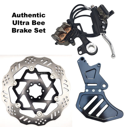 Ultra Bee Brake Conversion Kit - Rear Moto Brake Upgrade for Surron LBX/E-Ride Pro SS 2.0