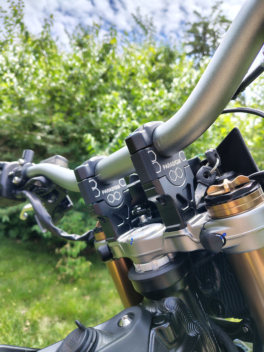 Ultra Bee Handlebar Risers - Paradigm Racecraft
