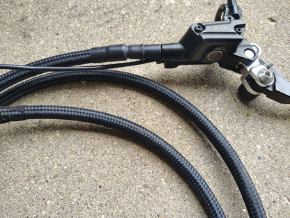 Armored Brake Hose for Mineral Oil E-Moto Brakes