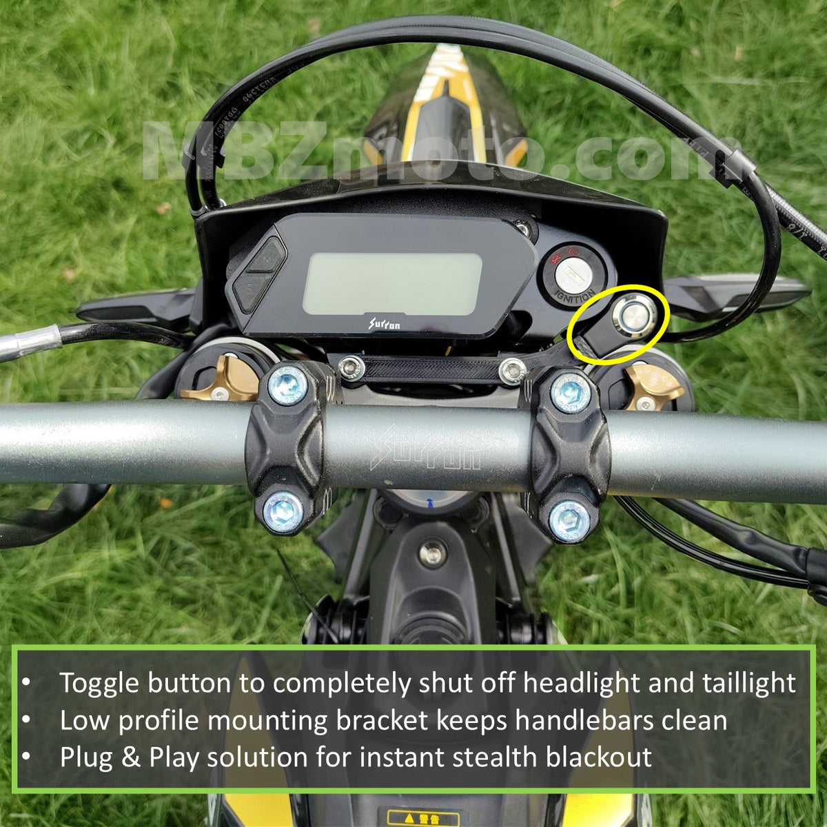 Ultra Bee Headlight & Tailight Stealth Kill Switch