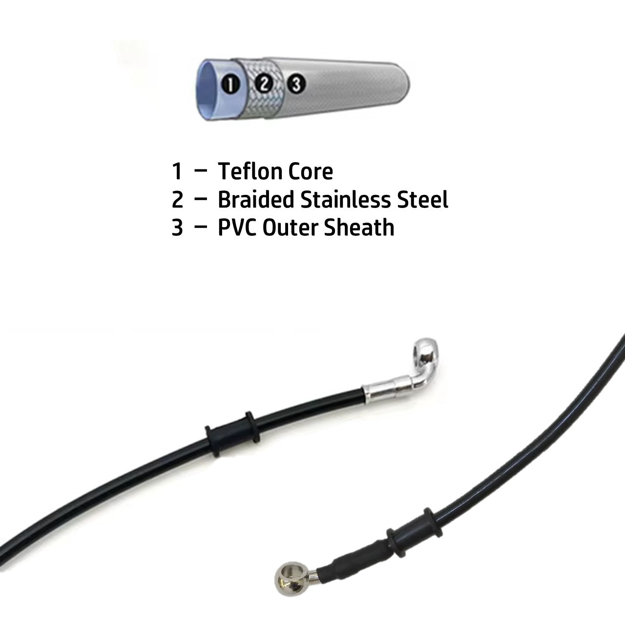 Surron Ultra Bee Brake Line - For Moto Brakes