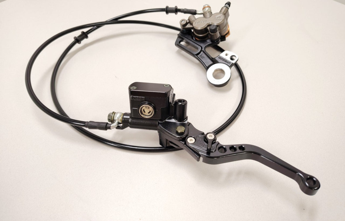 Ultra Bee Hybrid Brake Conversion Kit - Front and Rear Moto Brake Upgr ...