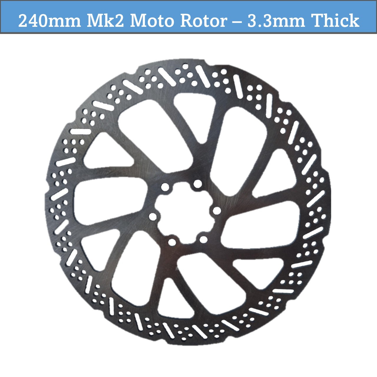 Ultra Bee Brake Conversion Kit - Rear Moto Brake Upgrade for Surron LBX/E-Ride Pro SS 2.0