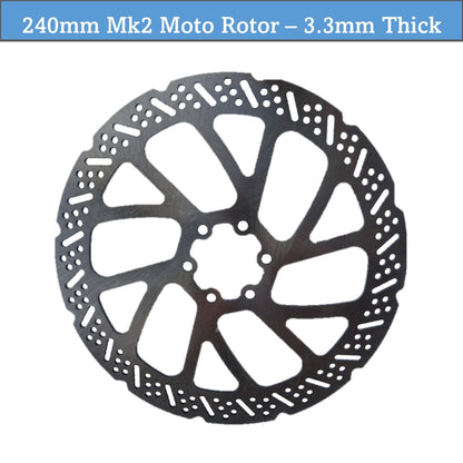 Ultra Bee Brake Conversion Kit - Rear Moto Brake Upgrade for Surron LBX/E-Ride Pro SS 2.0