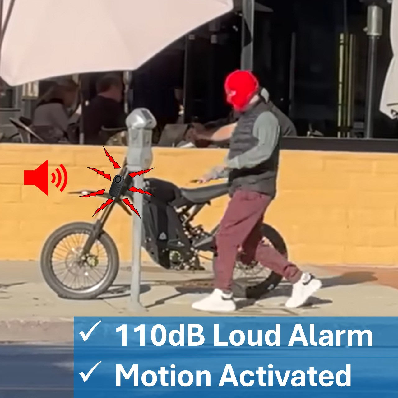 Motion Activated Bike Alarm