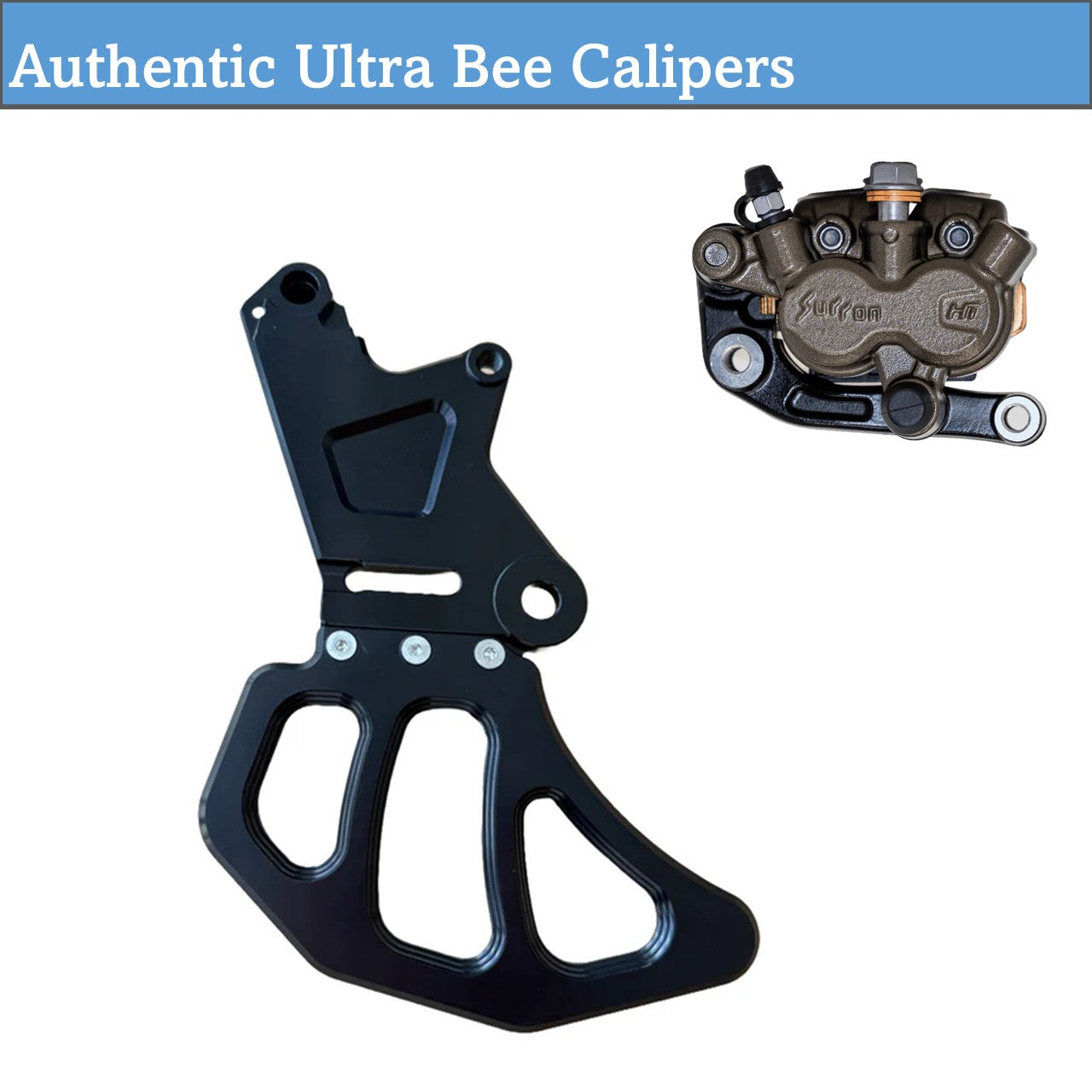 Ultra Bee Brake Conversion Kit - Rear Moto Brake Upgrade for Surron LBX/E-Ride Pro SS 2.0