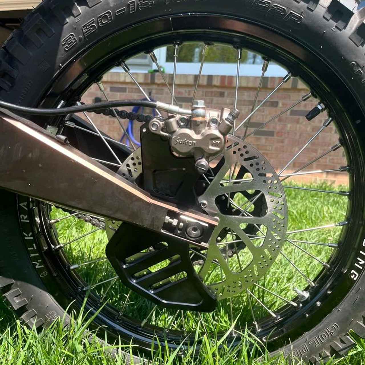 Surron LBX Moto Brake Mounting Bracket and Rotor - Rear