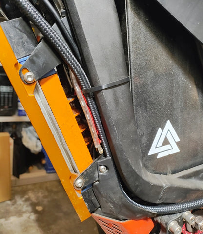 Armored Brake Hose for Mineral Oil E-Moto Brakes