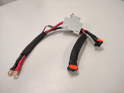 Cable de alimentación principal Surron con disyuntor para batería de 72 V 6AWG