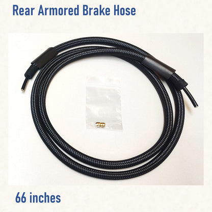 Armored Brake Hose for Mineral Oil E-Moto Brakes