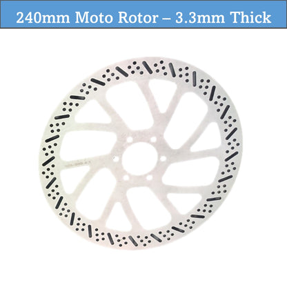 Surron LBX Moto Brake Mounting Bracket and Rotor - Rear
